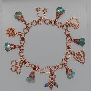 Rhea Charm Bracelet, by Vekasy's